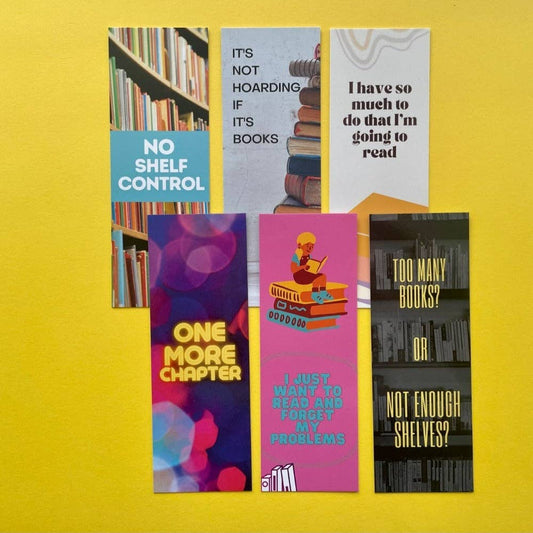 Six Pack of Bookmarks