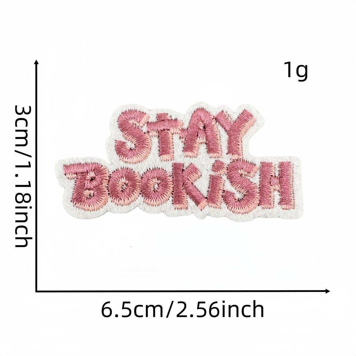Bookish Embroidered Patches