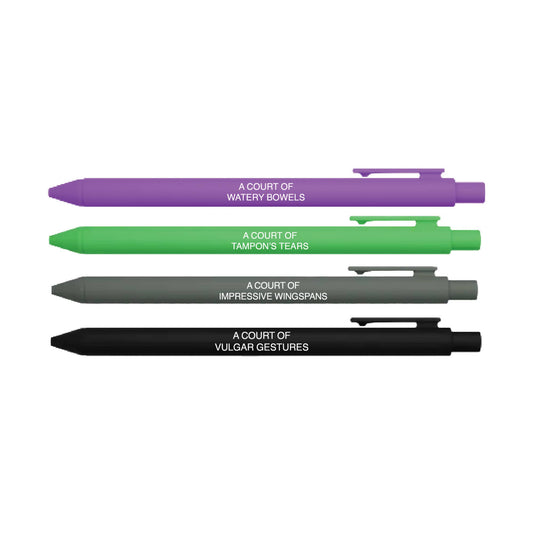 Court Drama Funny Romantasy Pen Set