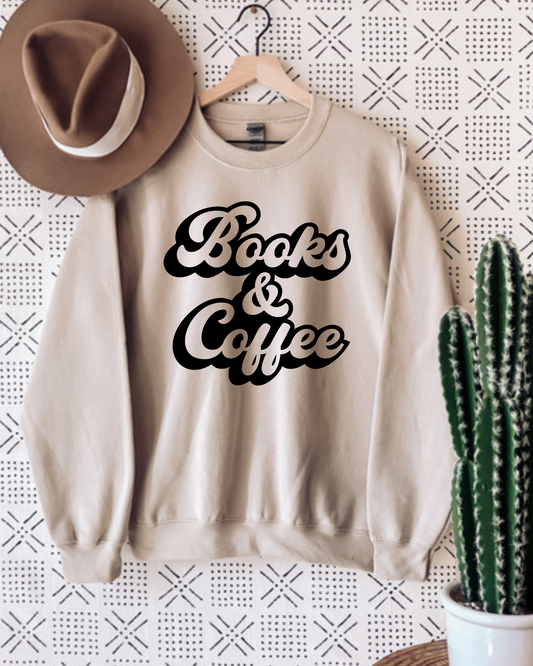 Books & Coffee Sweatshirt