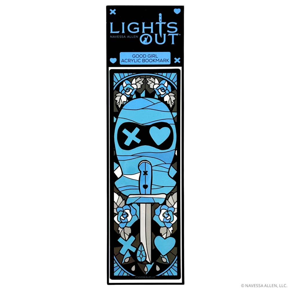 Lights Out Acrylic Bookmark