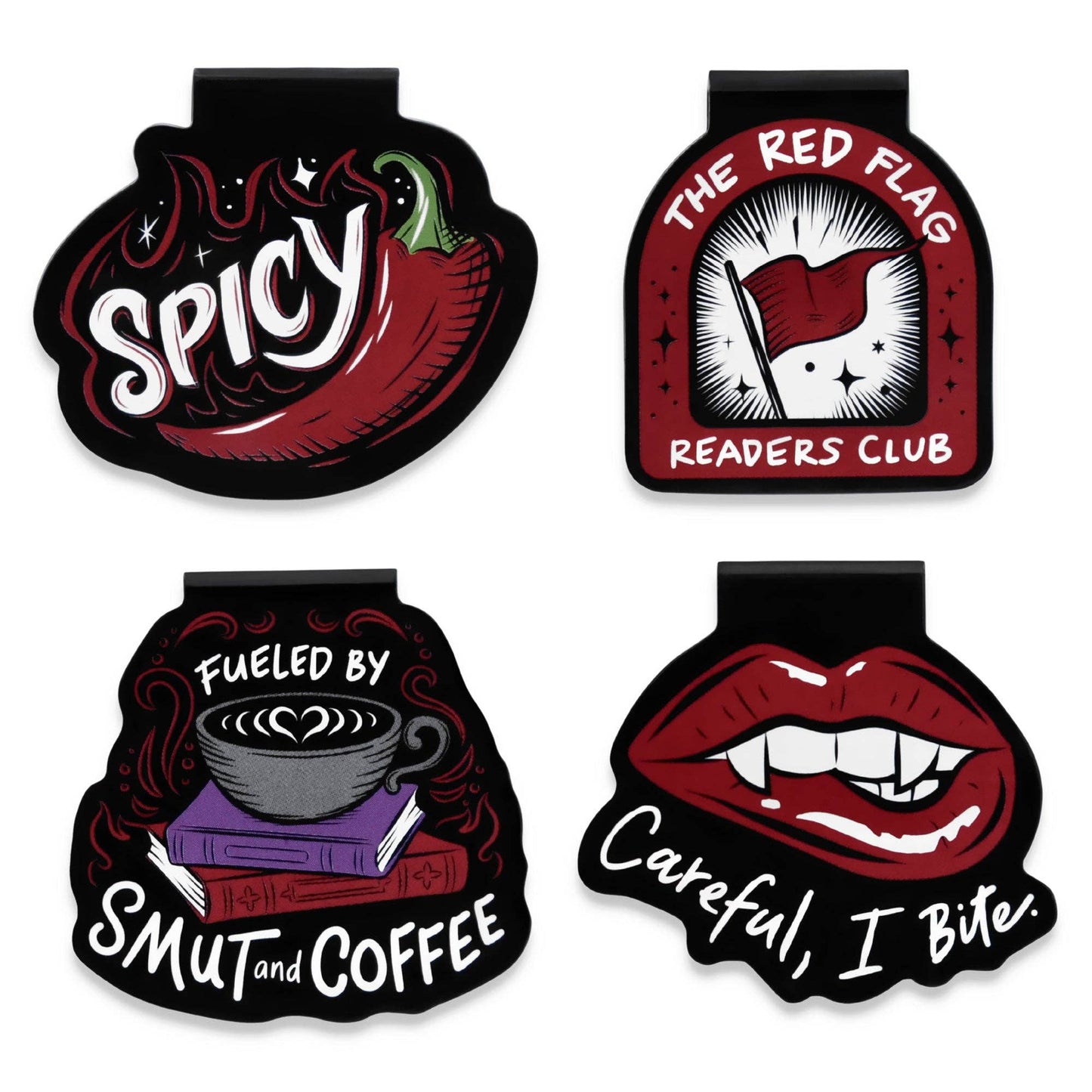 A Little Wicked Magnetic Bookmarks