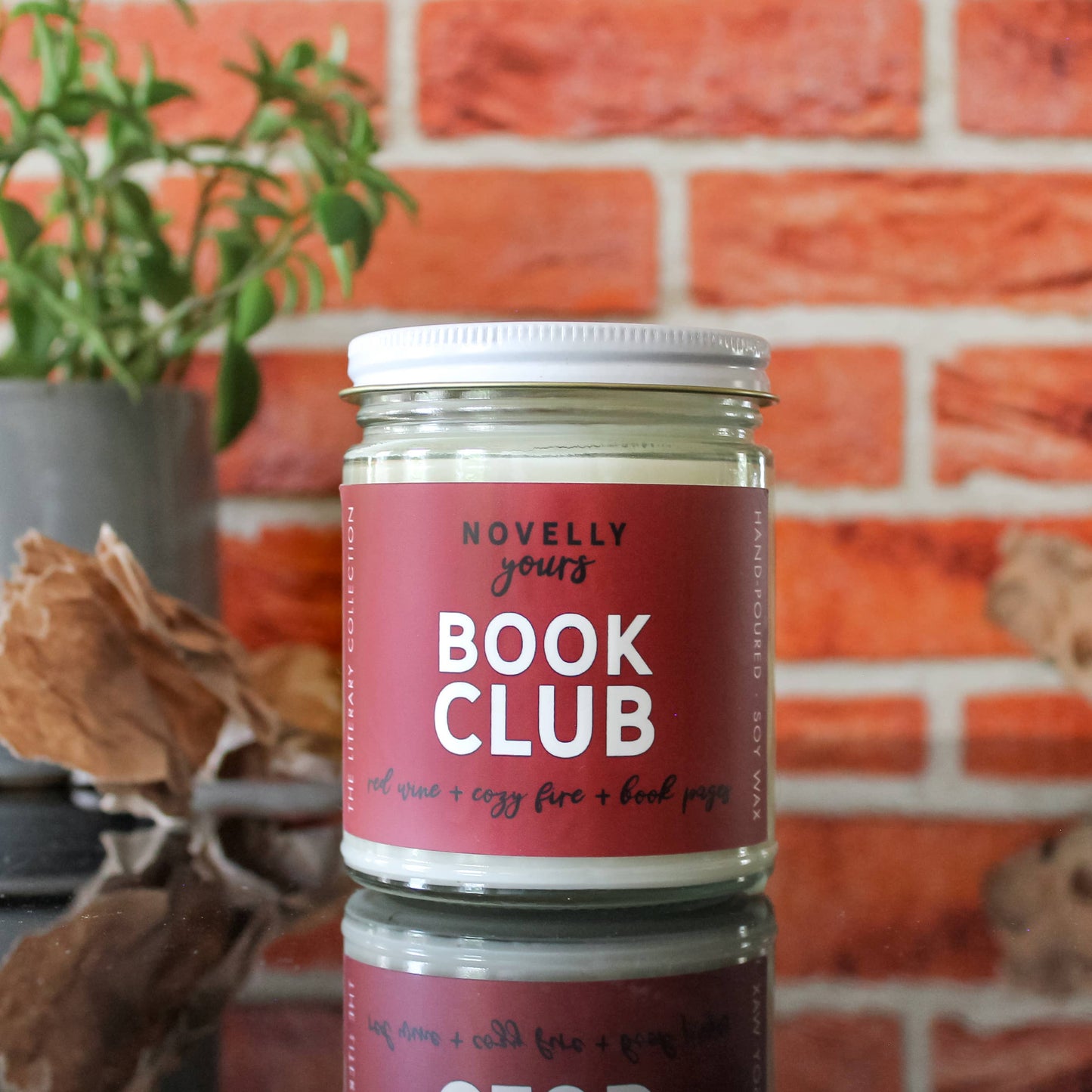 Book Club Candle