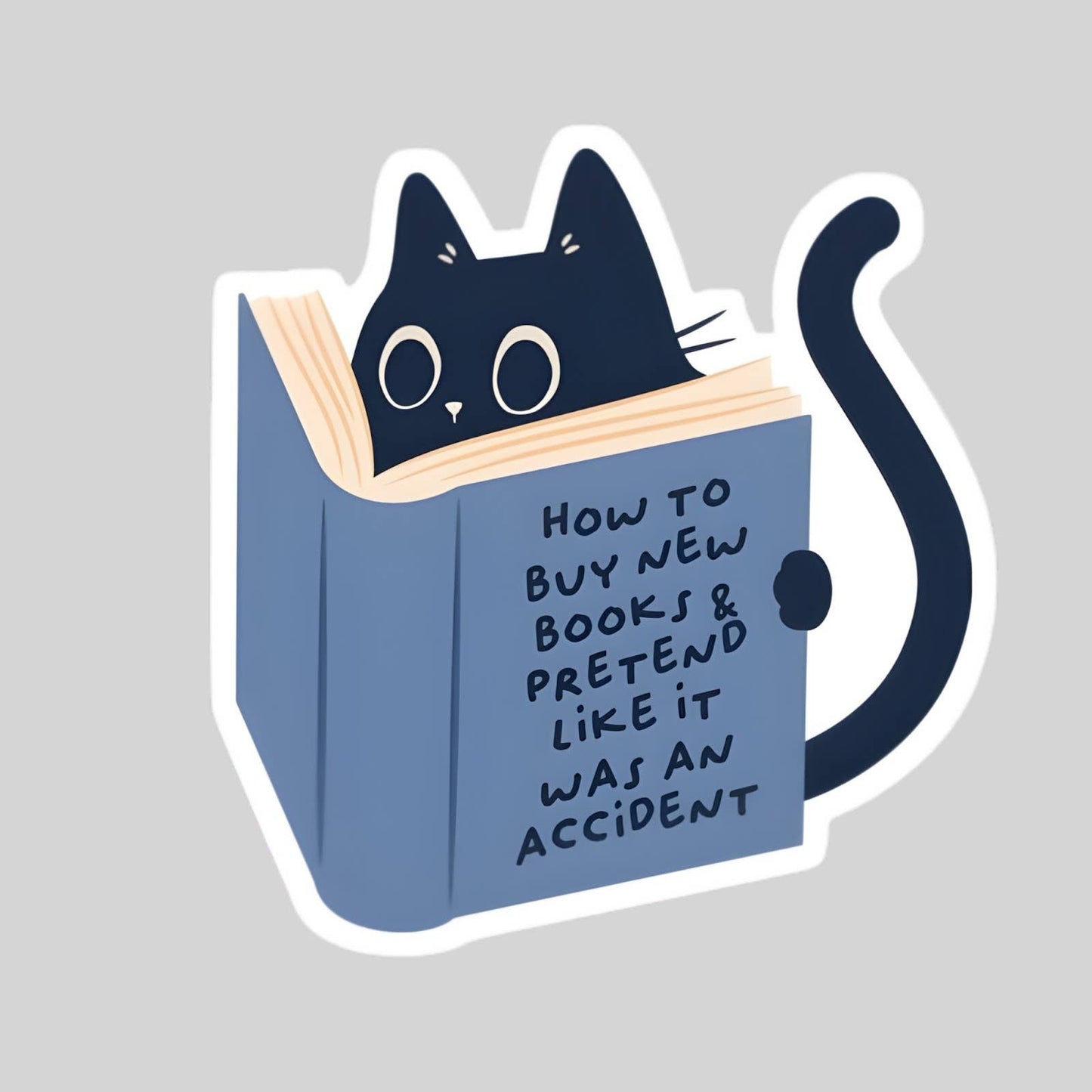 How To Buy New Books Sticker