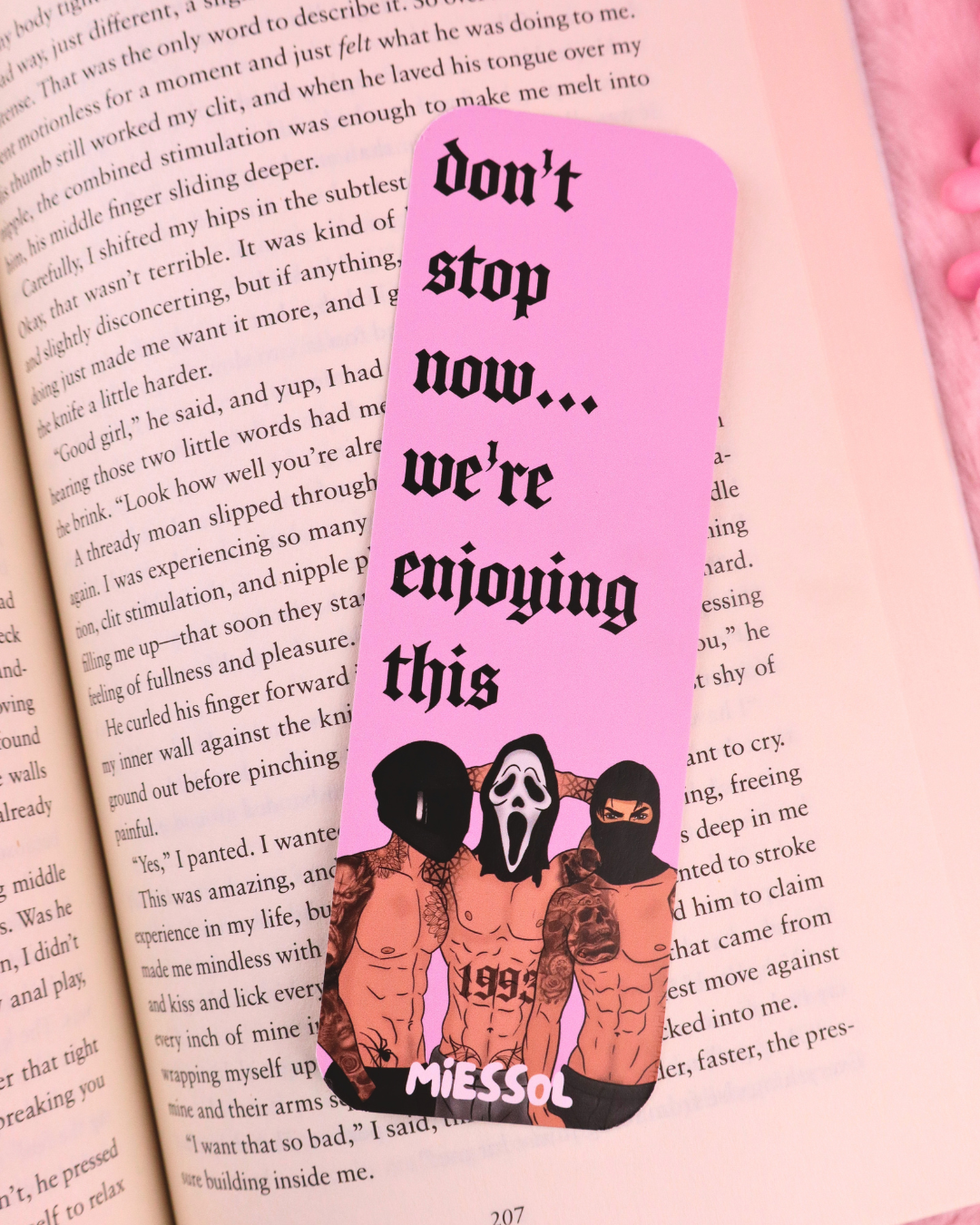 Masked Men Trio Bookmark