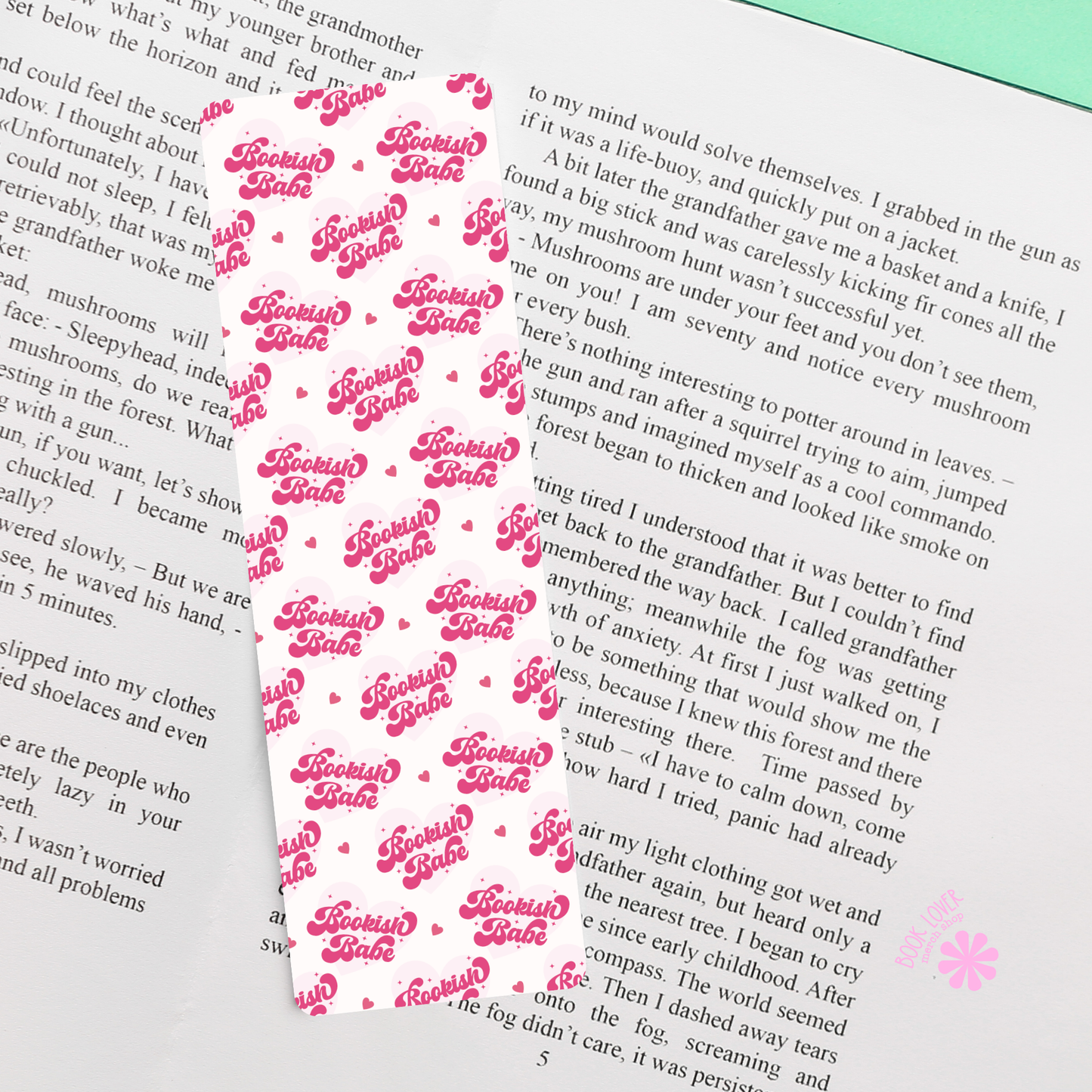 Bookish Babe Bookmark / Bookish Bookmark / Book Lover Gift