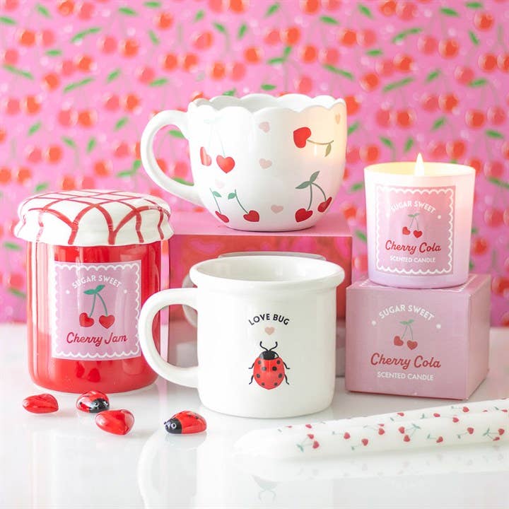 Pink Cherry Cola Valentine's Day Candle