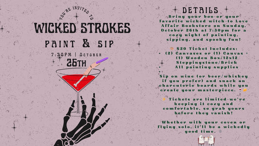 Wicked Strokes: Paint & Sip