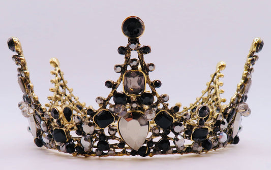 Black & Gold Gothic Crown