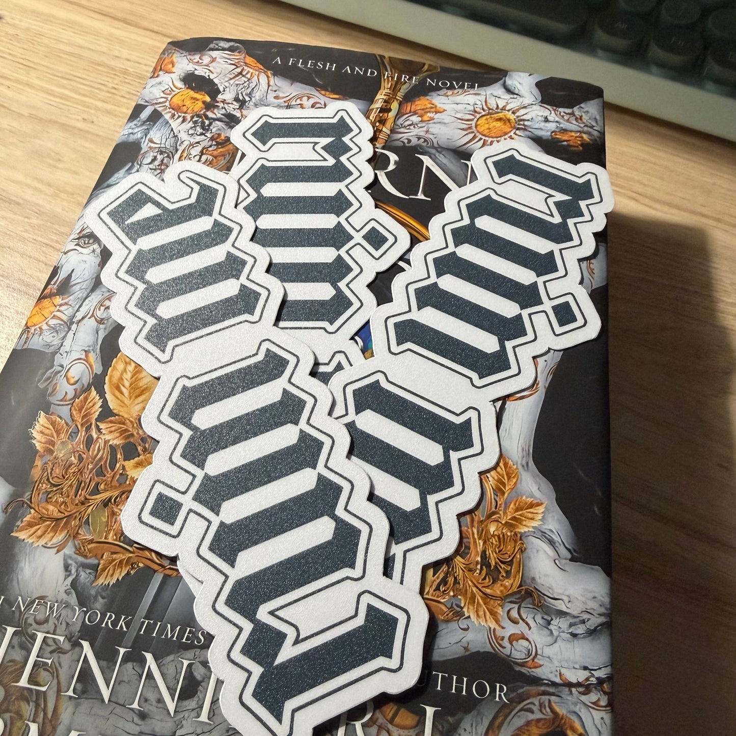 Ruin Me Gothic Bookmark