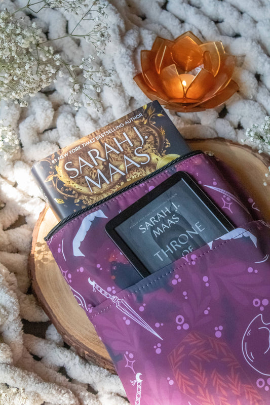 Book/Tablet Sleeve | Maroon Magic