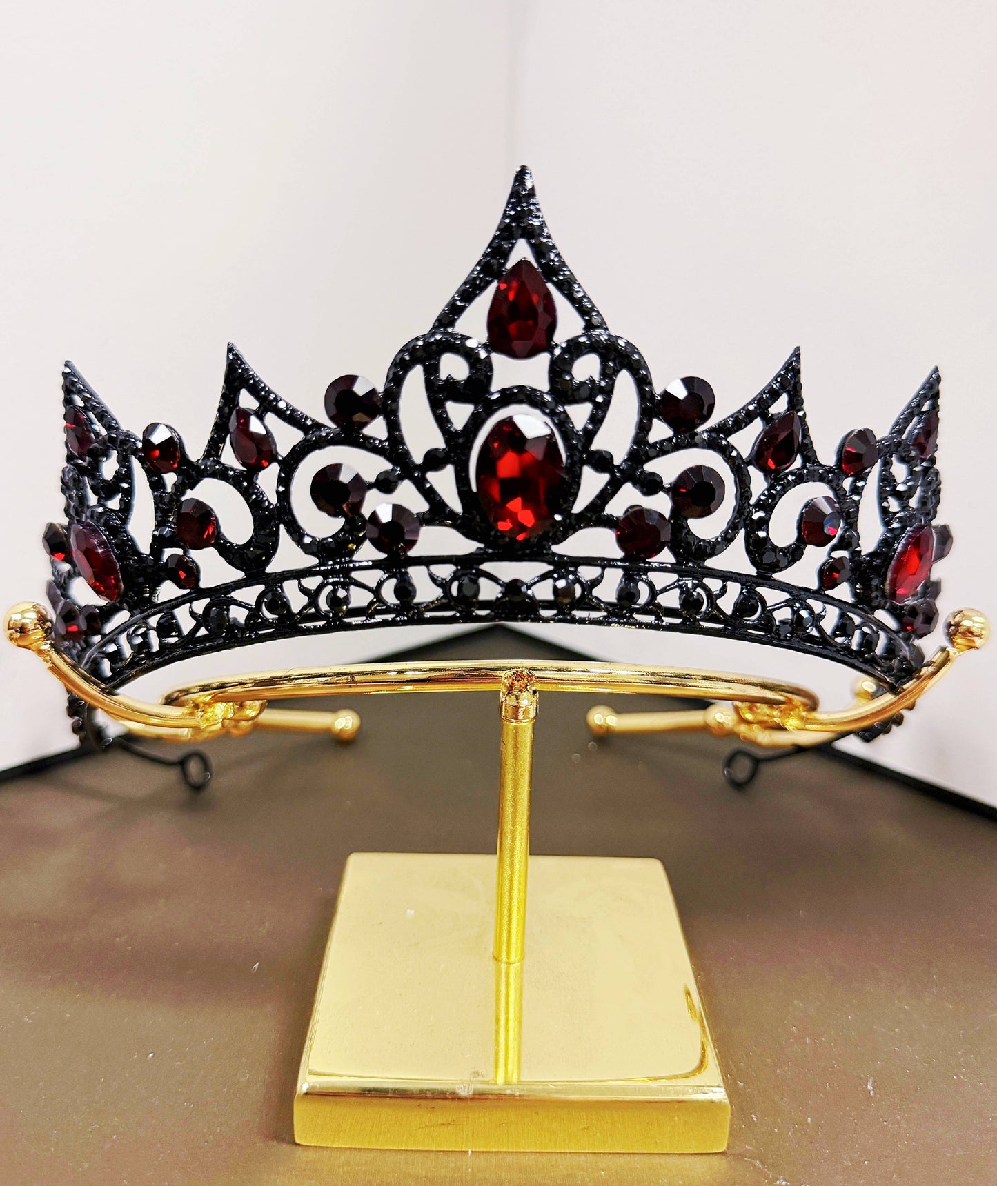 Ruby Crystal Tiara