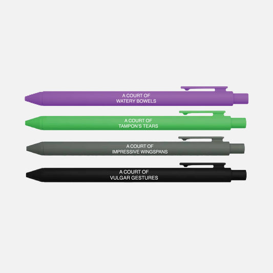 Court Drama Funny Romantasy Pen Set