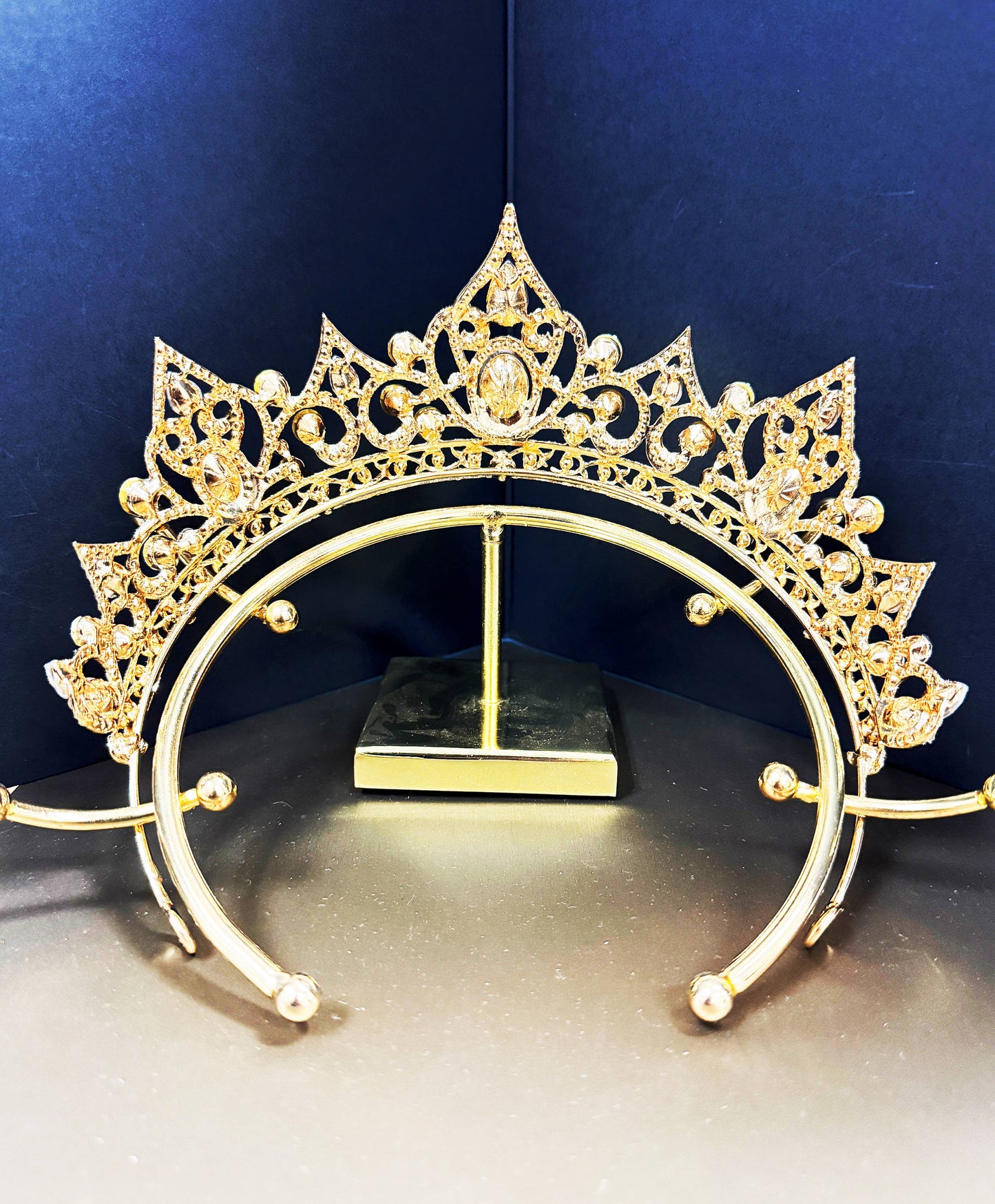 Diamond & Gold Tiara