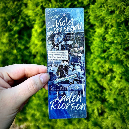 Violet and Xaden Collage Bookmark