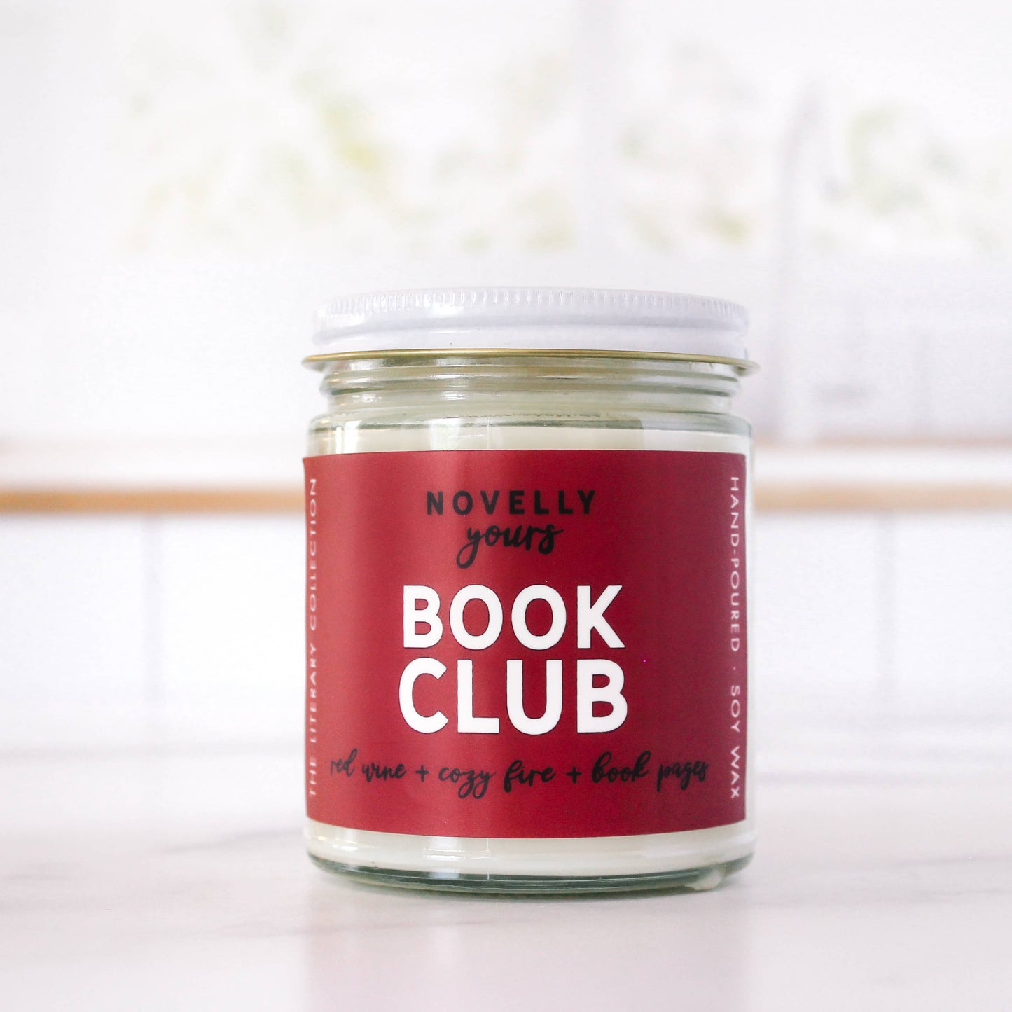 Book Club Candle