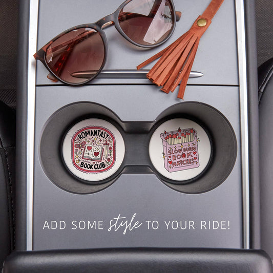 Car Coaster "Romantasy Book Club & Slow Burn"
