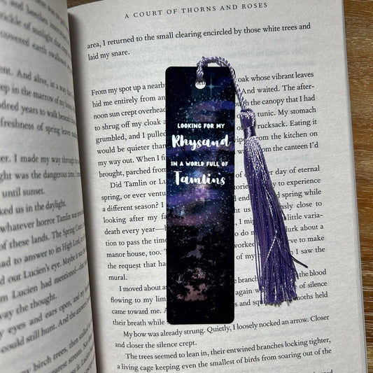 Looking For My Rhysand Metal Bookmark