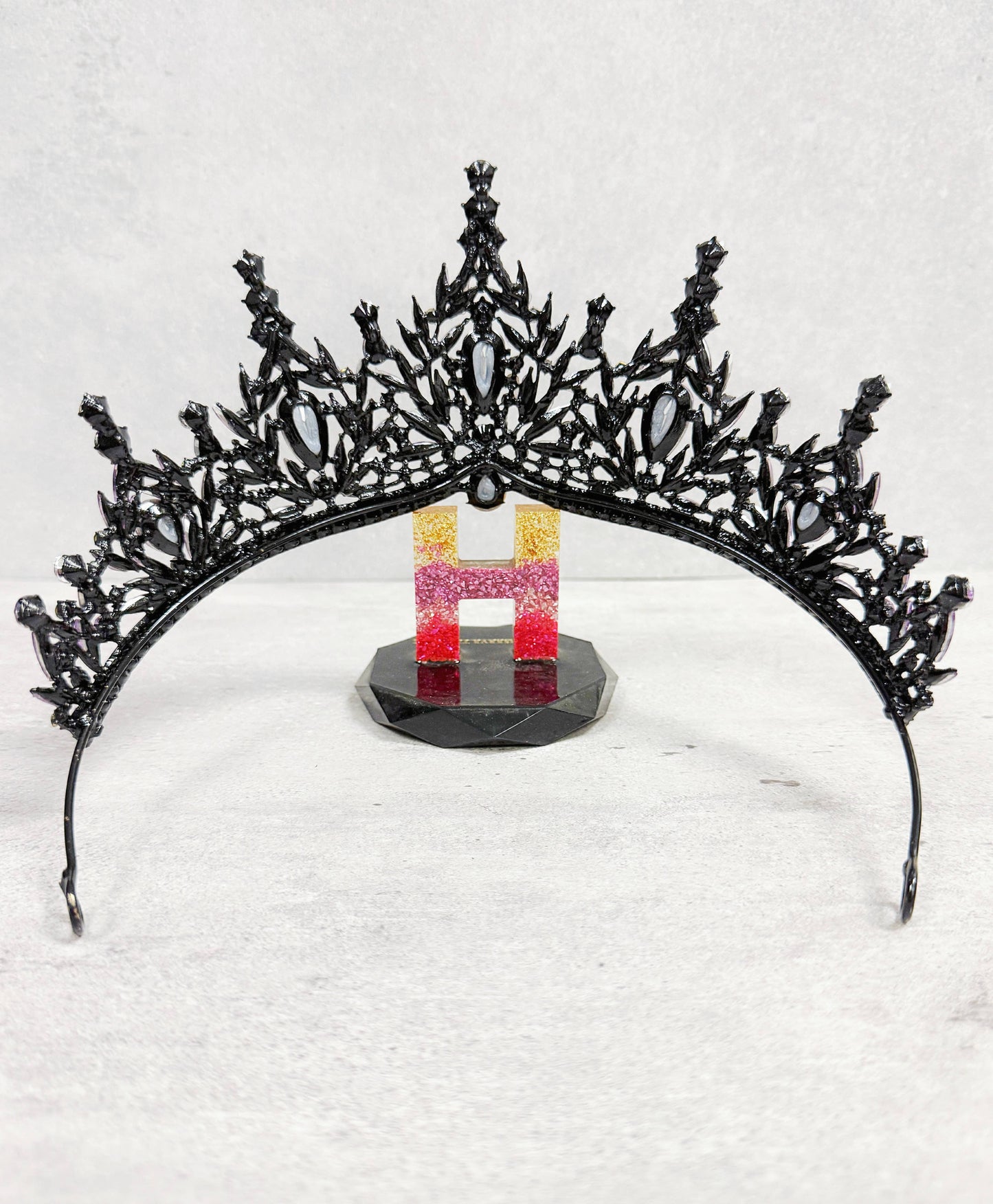 Black Purple Tiara