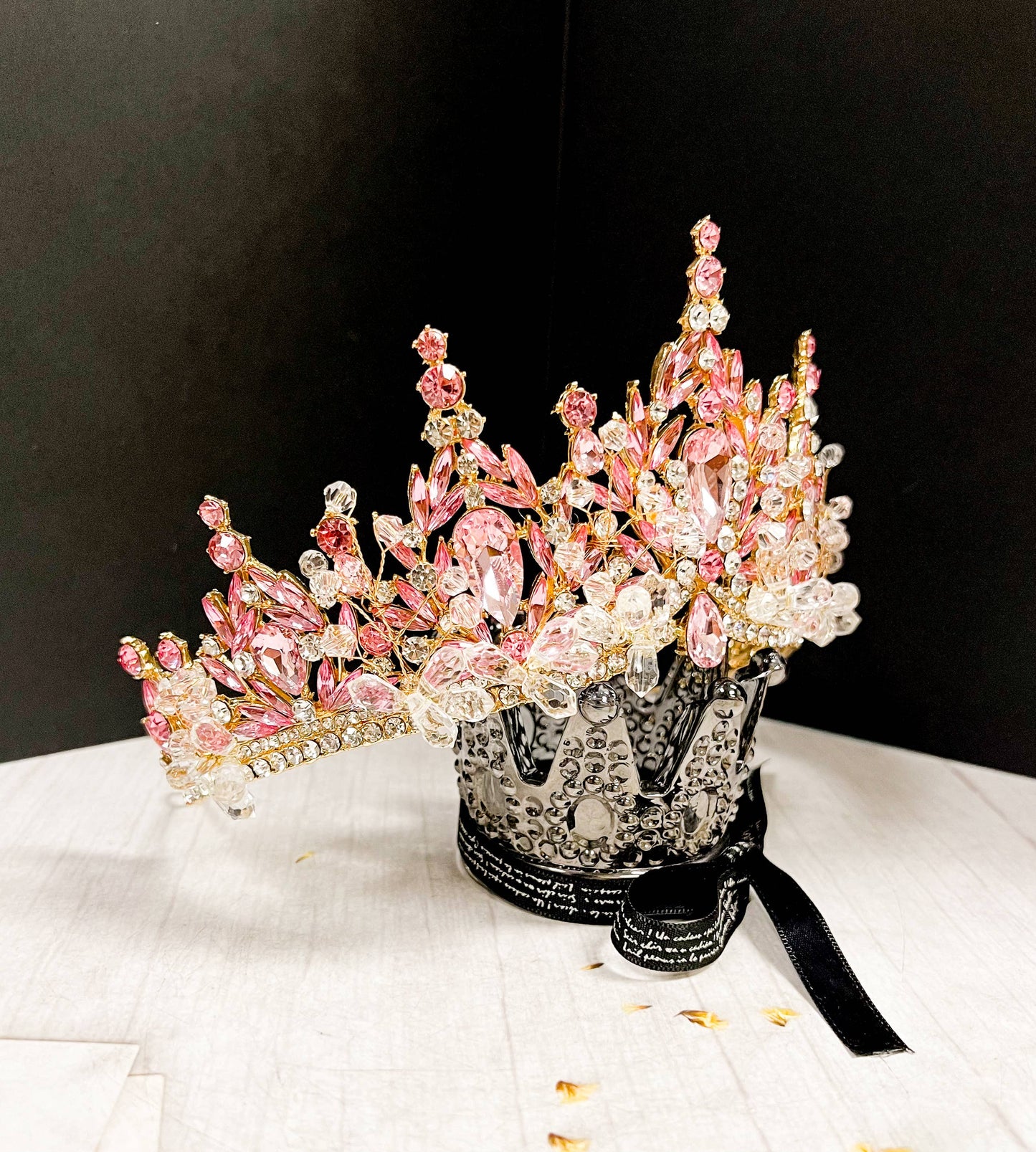 Pink Crystal Tiara