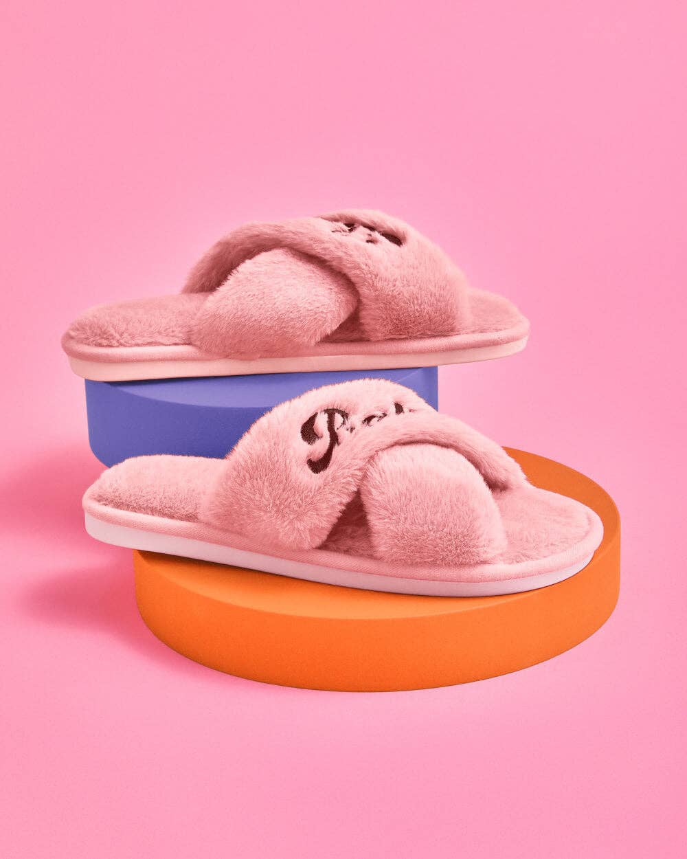 Pink Babe Slippers