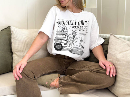 Morally Grey Book Club Tshirt