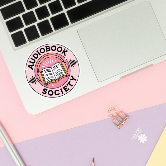 Audiobook Society Stickers / Bookish Stickers / Book Lover