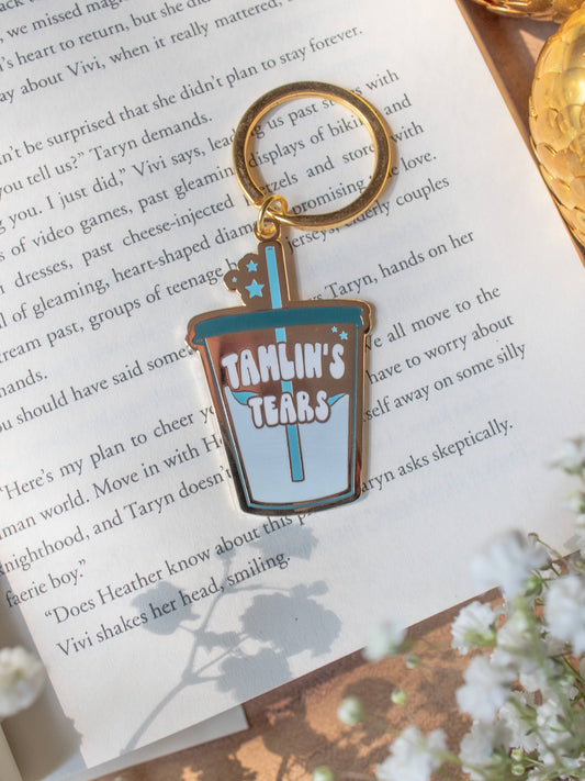 Tamlin's Tears Hard Enamel Keychain | ACOTAR