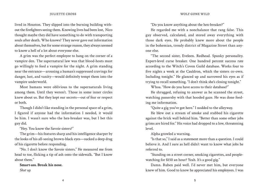 Wolf Gone Wild: Juliette Cross