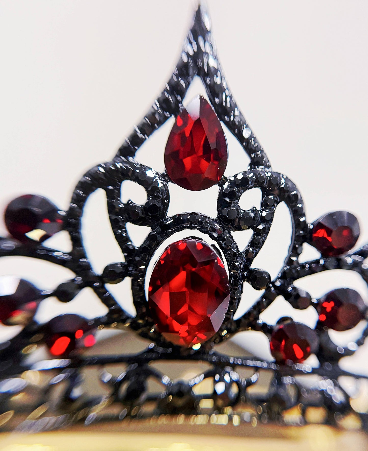 Ruby Crystal Tiara