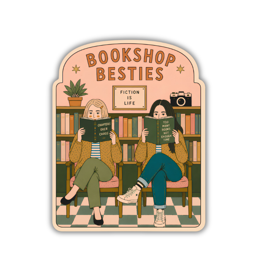 Bookshop Besties Sticker