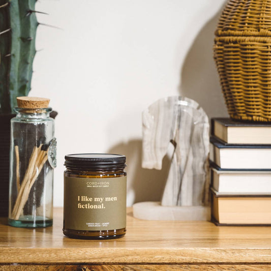 I Like My Men Fictional – Candle