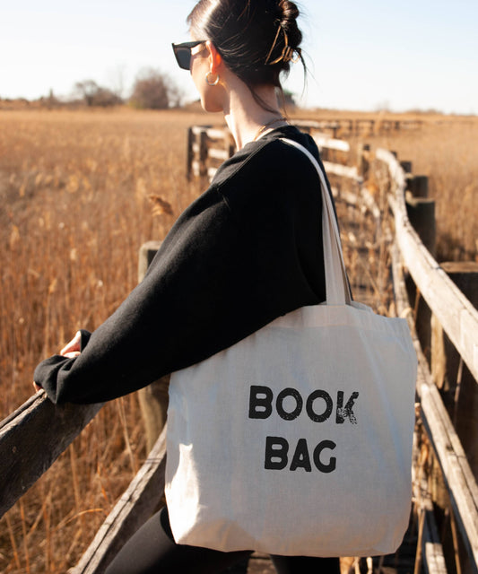 Book Bag Canvas Tote