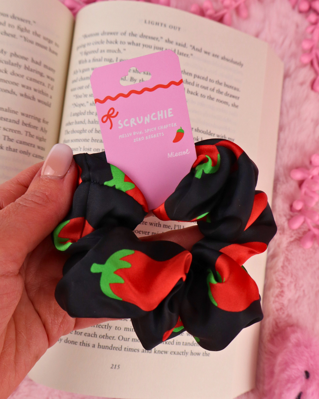 Spicy Books Scrunchie