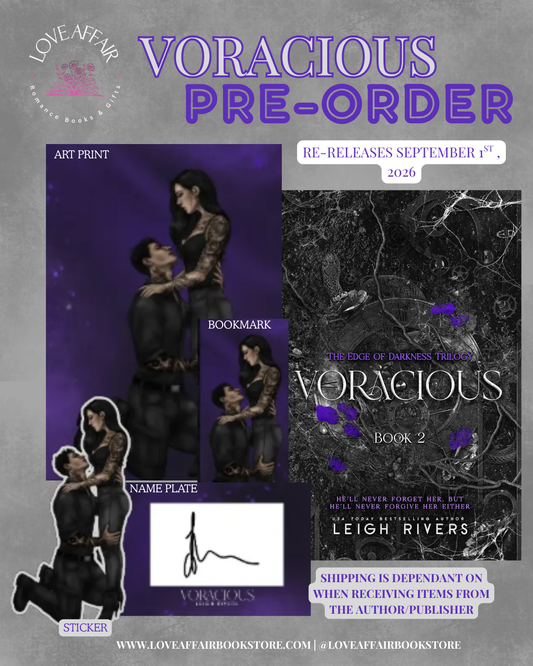 Voracious - Leigh Rivers (PRE-ORDER EXCLUSIVE)