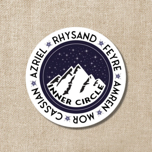 Night Court Inner Circle Sticker | A Court of Thorns & Roses