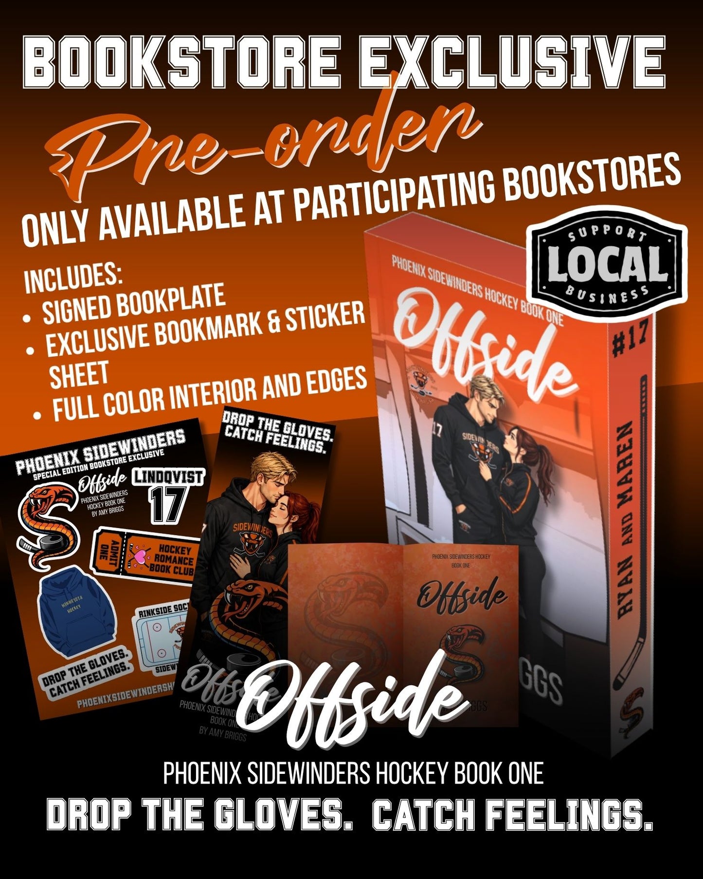 Offside (Signed PRE-ORDER) -Amy Briggs